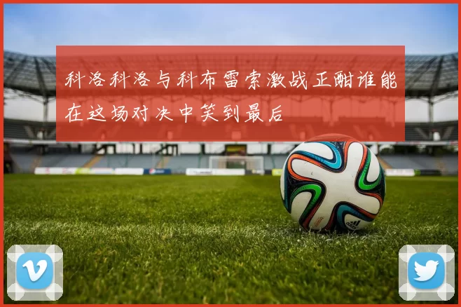 科洛科洛与科布雷索激战正酣谁能在这场对决中笑到最后